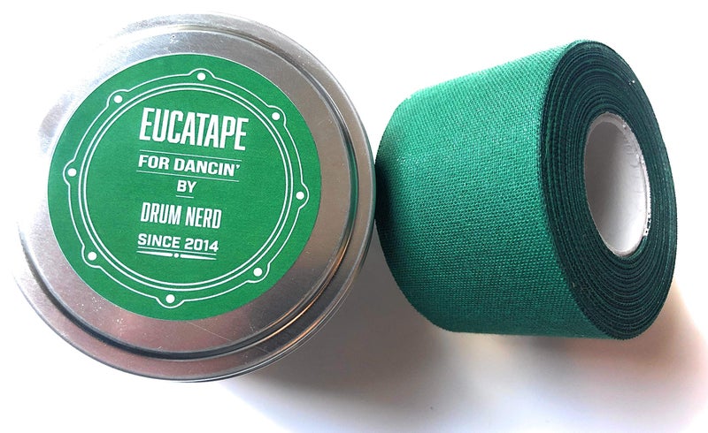 Eucatape Eucalyptus Infused Dancing Tape - for Ballet Salsa Hip Hop Ballroom Contemporary Latin Irish Modern Jazz Tap - Image 1